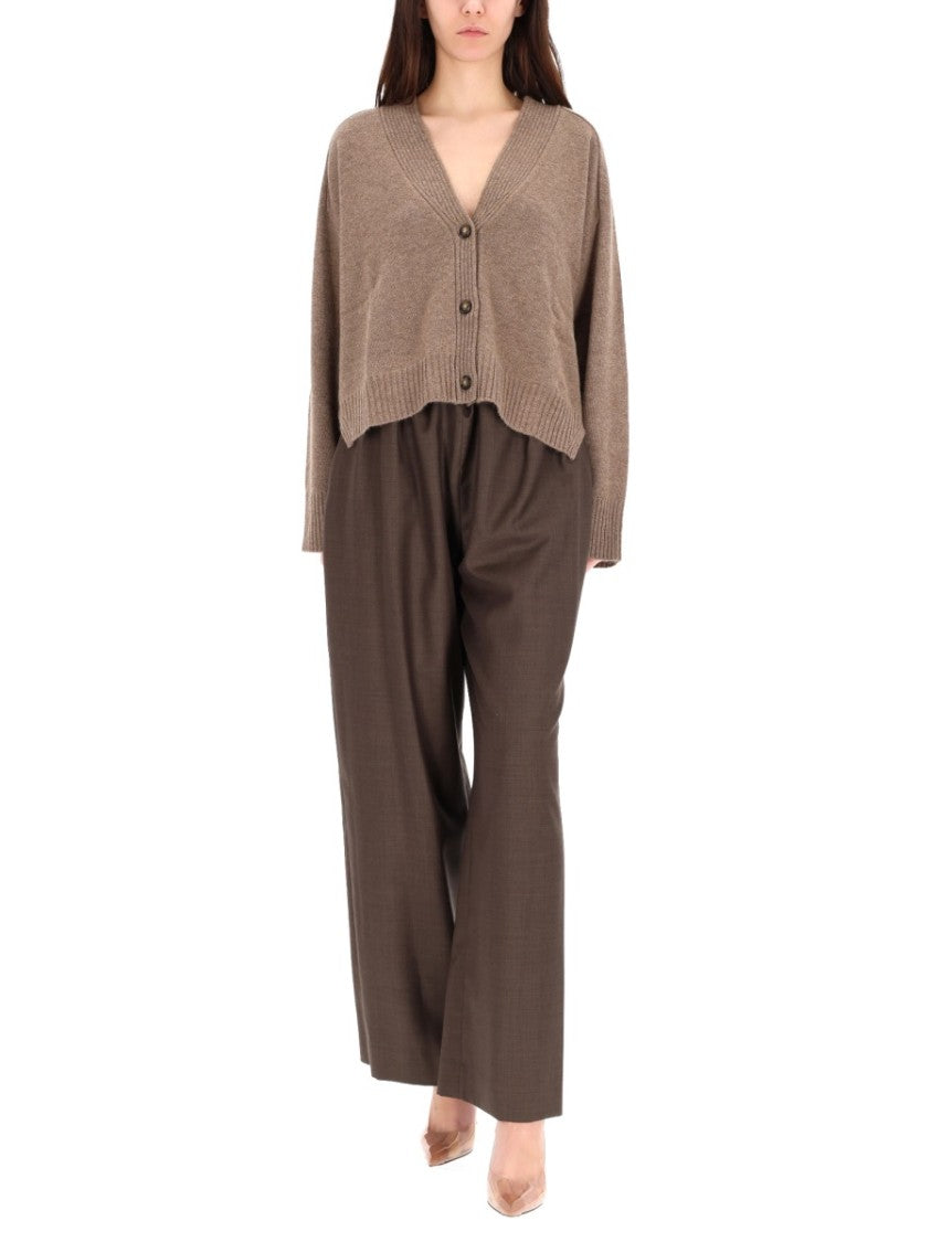 Loulou De Saison Wide Fit Cove Virgin Wool Pants
