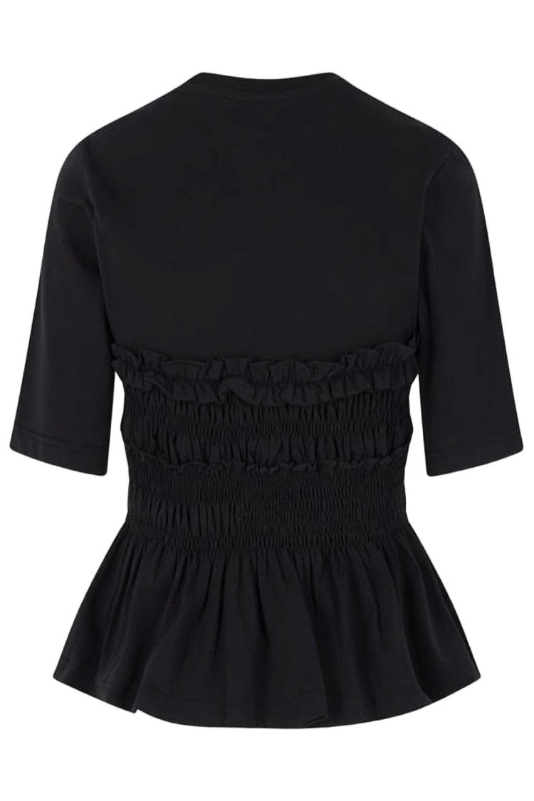 Cecilie Bahnsen Intricate Ruffled Peplum Top