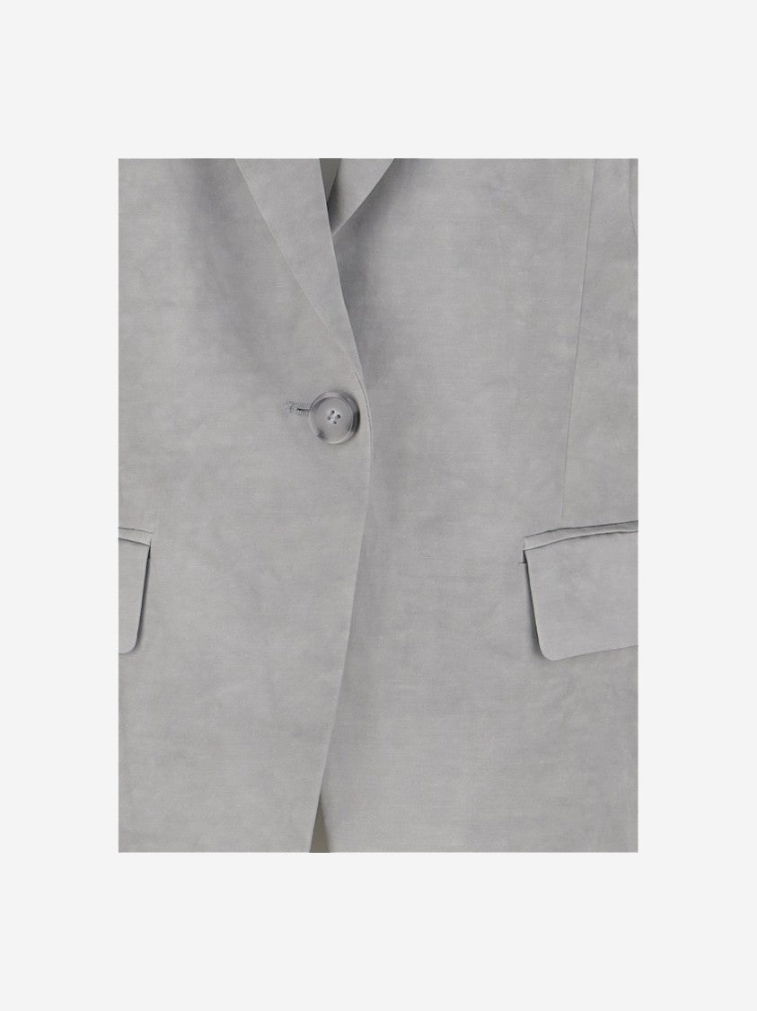 Pinko Viscose Blend Single-Breasted Blazer