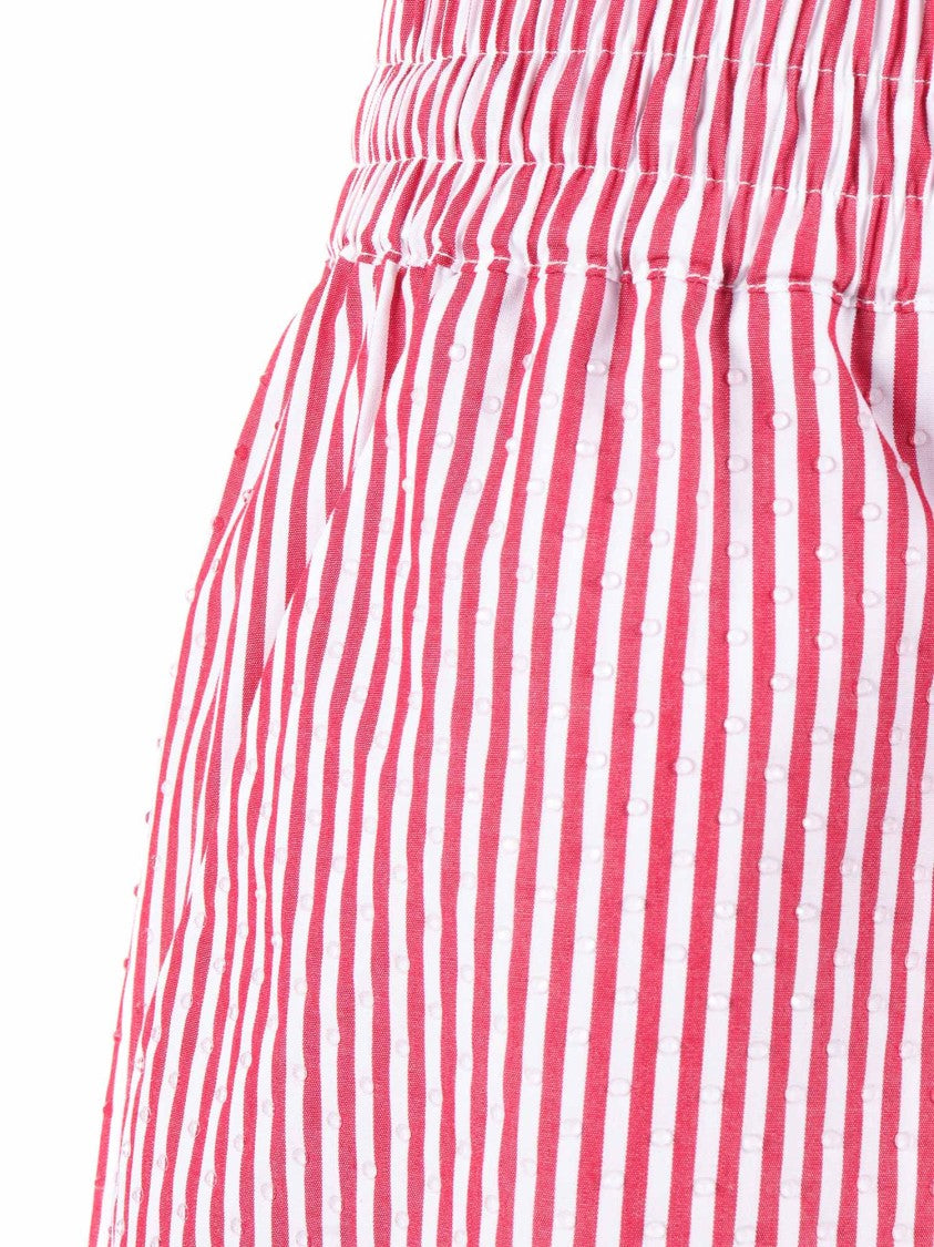P.A.R.O.S.H. Relaxed Fit Striped Shorts