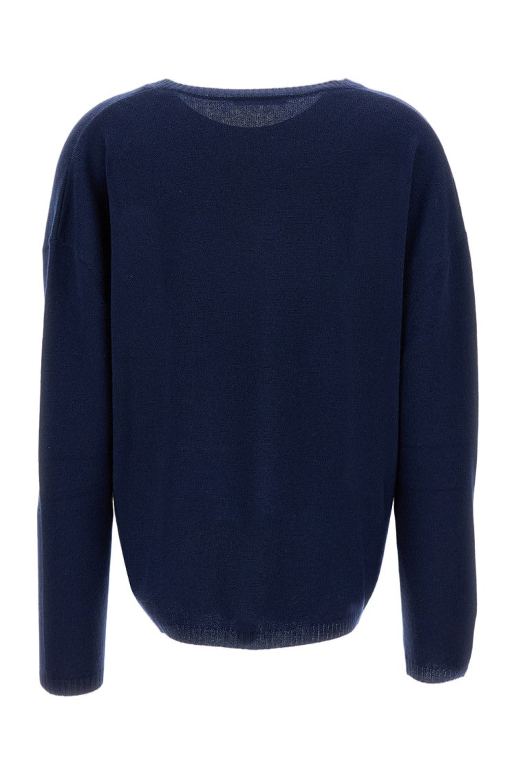 Stefano Mortari Classic Knit Sweater With Ribbed Cuffs