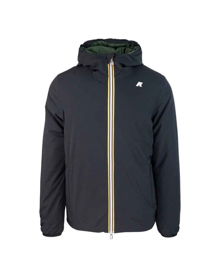 K-Way Jack St Warm Double Jacket – Black