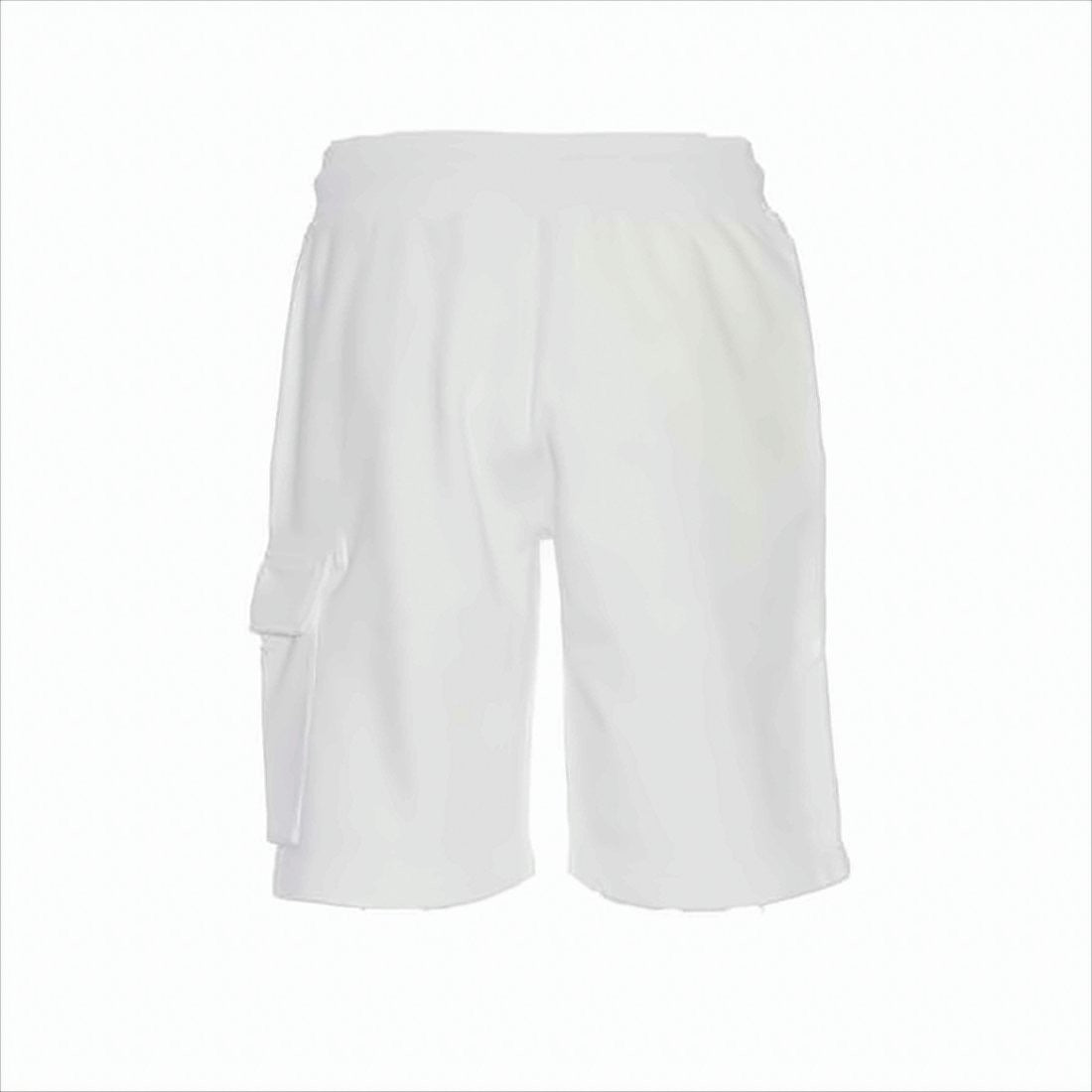 C.P. Company Relaxed Fit White Cotton Shorts