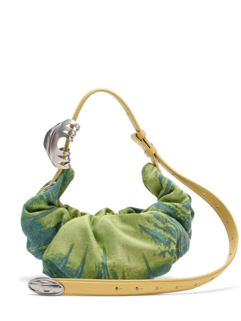Diesel Ruched Body Bag With Tie-Dye Pattern