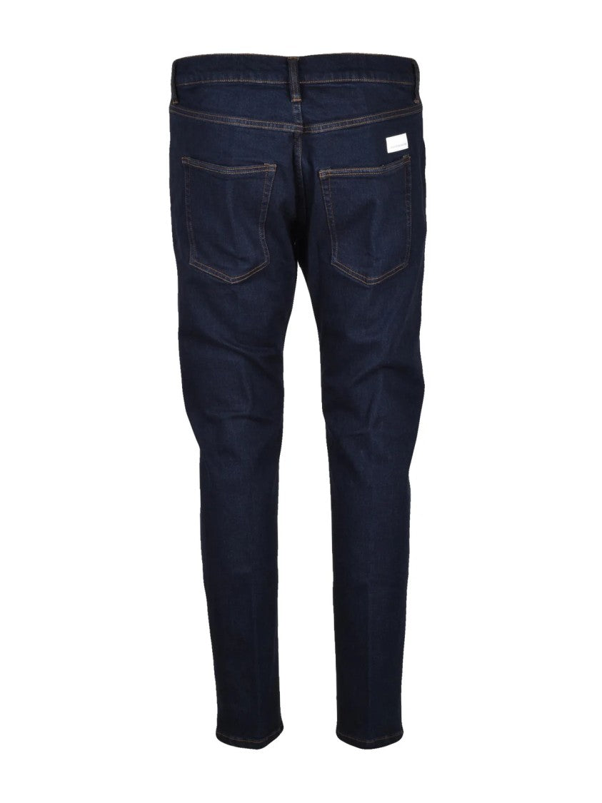 Nine In The Morning Blue Rock 5 Pocket Skinny Cotton Elastane Jeans