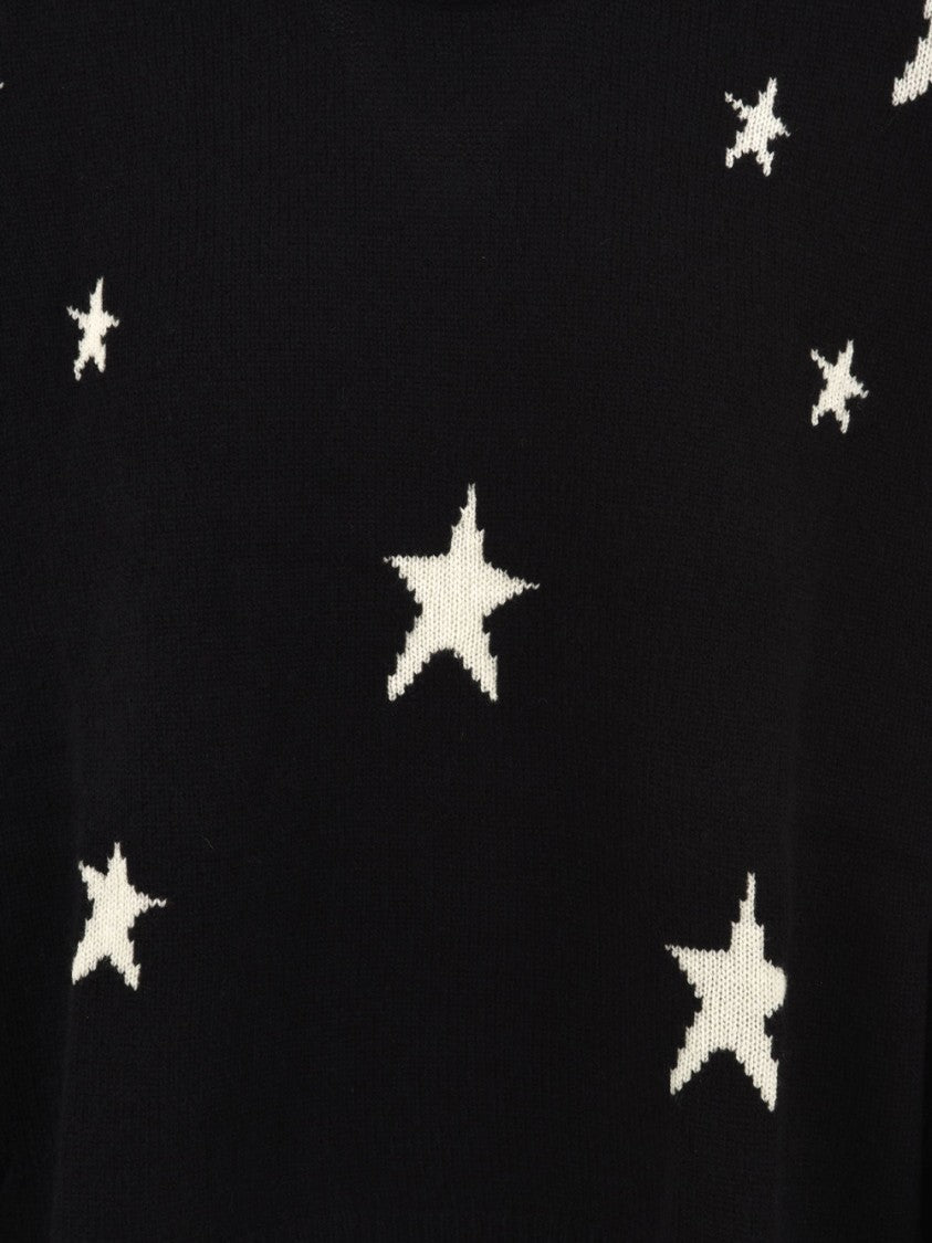 Zadig & Voltaire Relaxed Fit Black Knit Sweater