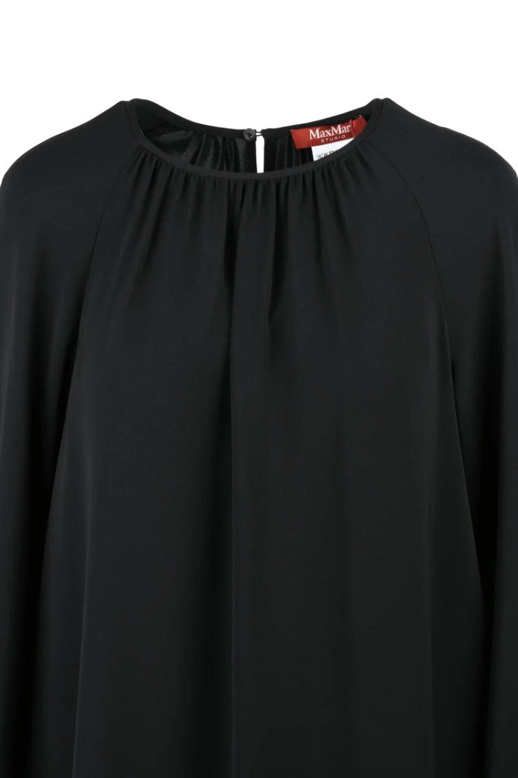 Max Mara Madia Flared Dress - Black