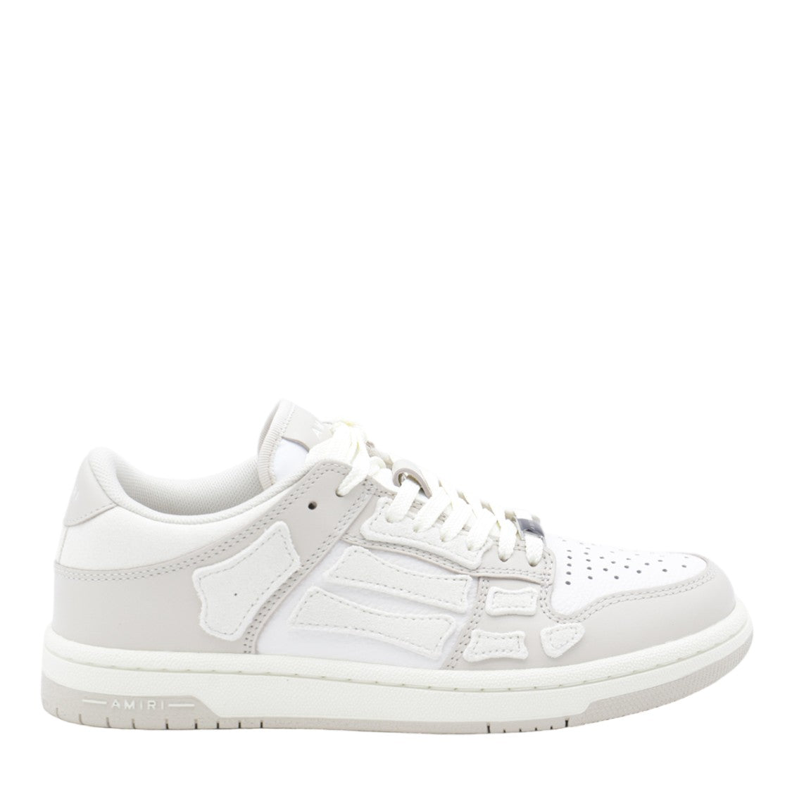 Amiri Low-Top Sneakers With Layered Overlays And Padded Collar