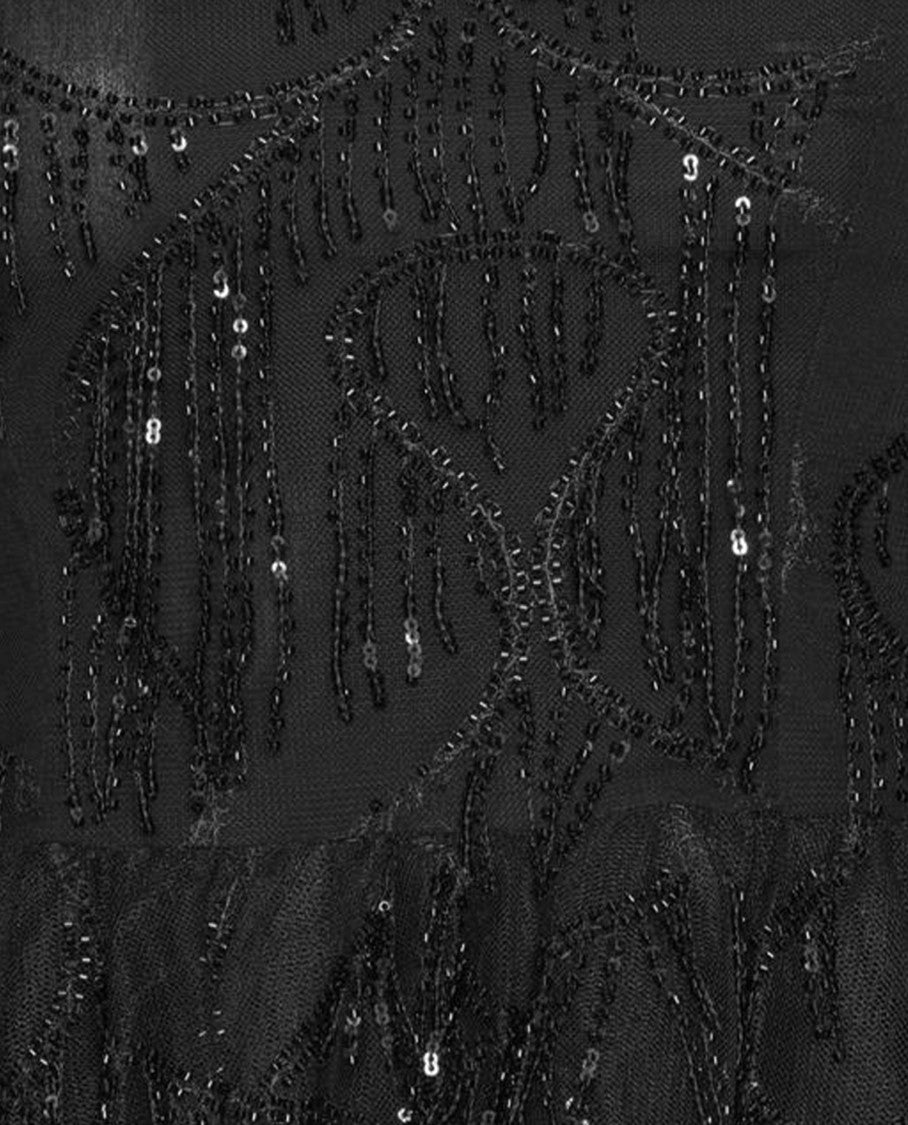 Rotate Intricate Sequin-Embellished Sleeveless Top