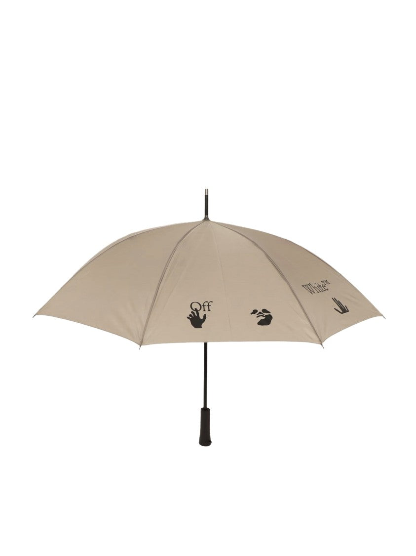 Off-White Swimming Man Logo Long Umbrella