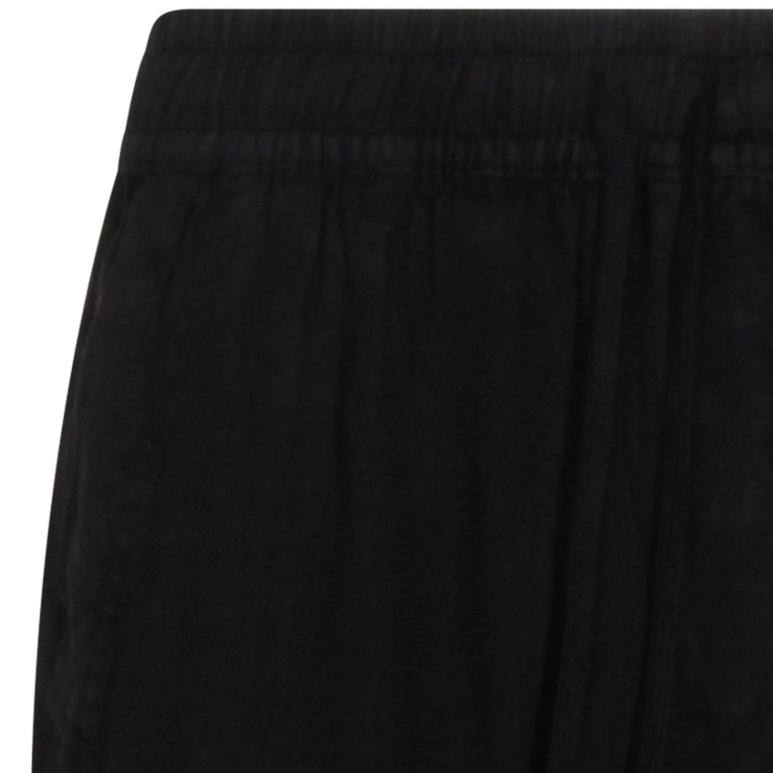 Thom Krom Black Linen Relaxed Fit Pants