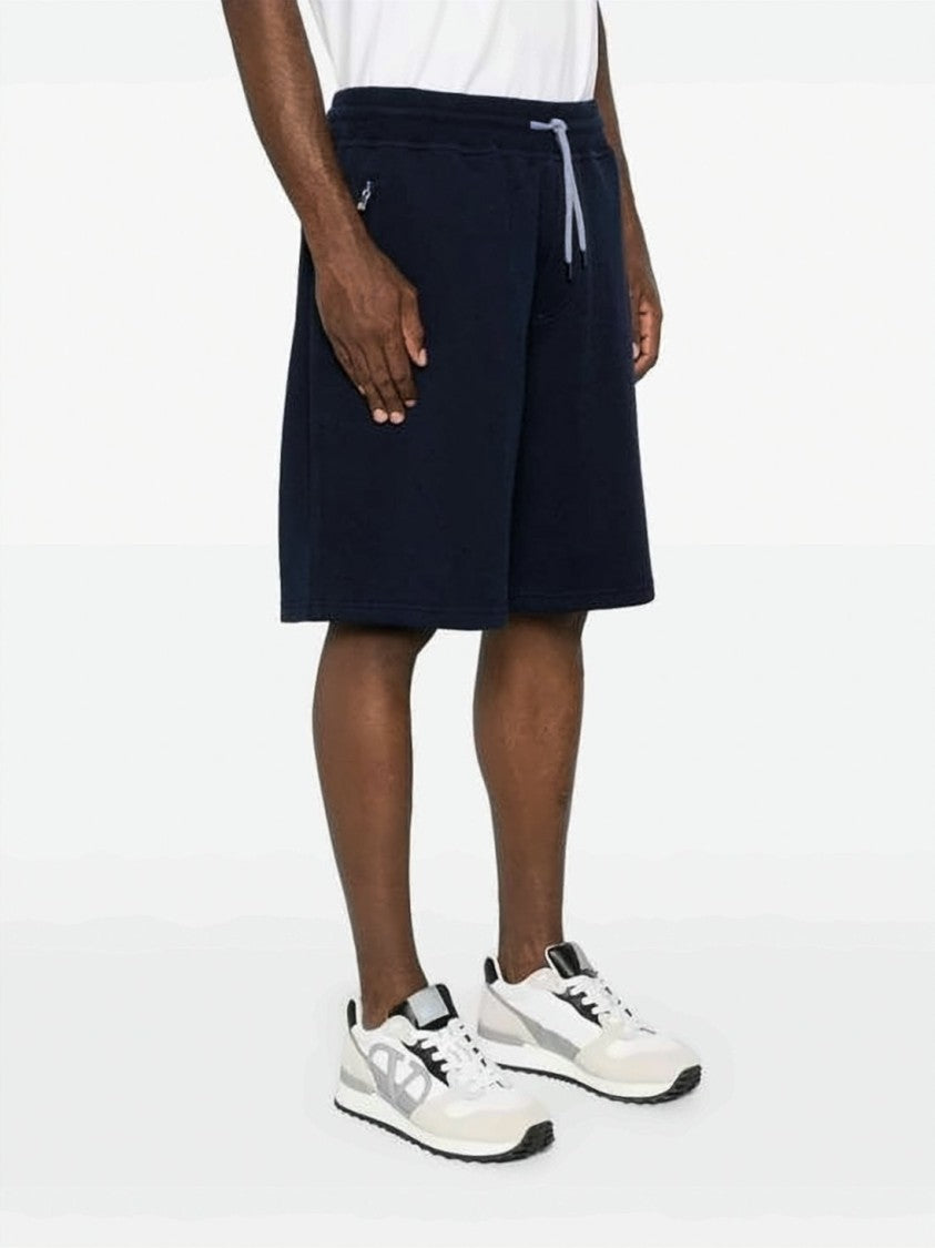 Brunello Cucinelli Relaxed-Fit Shorts With Drawstring Waistband And Textured Finish