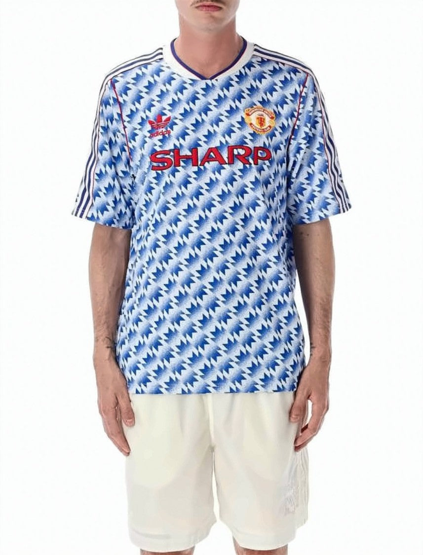 Adidas Geometric Pattern Short-Sleeve Training Shirt