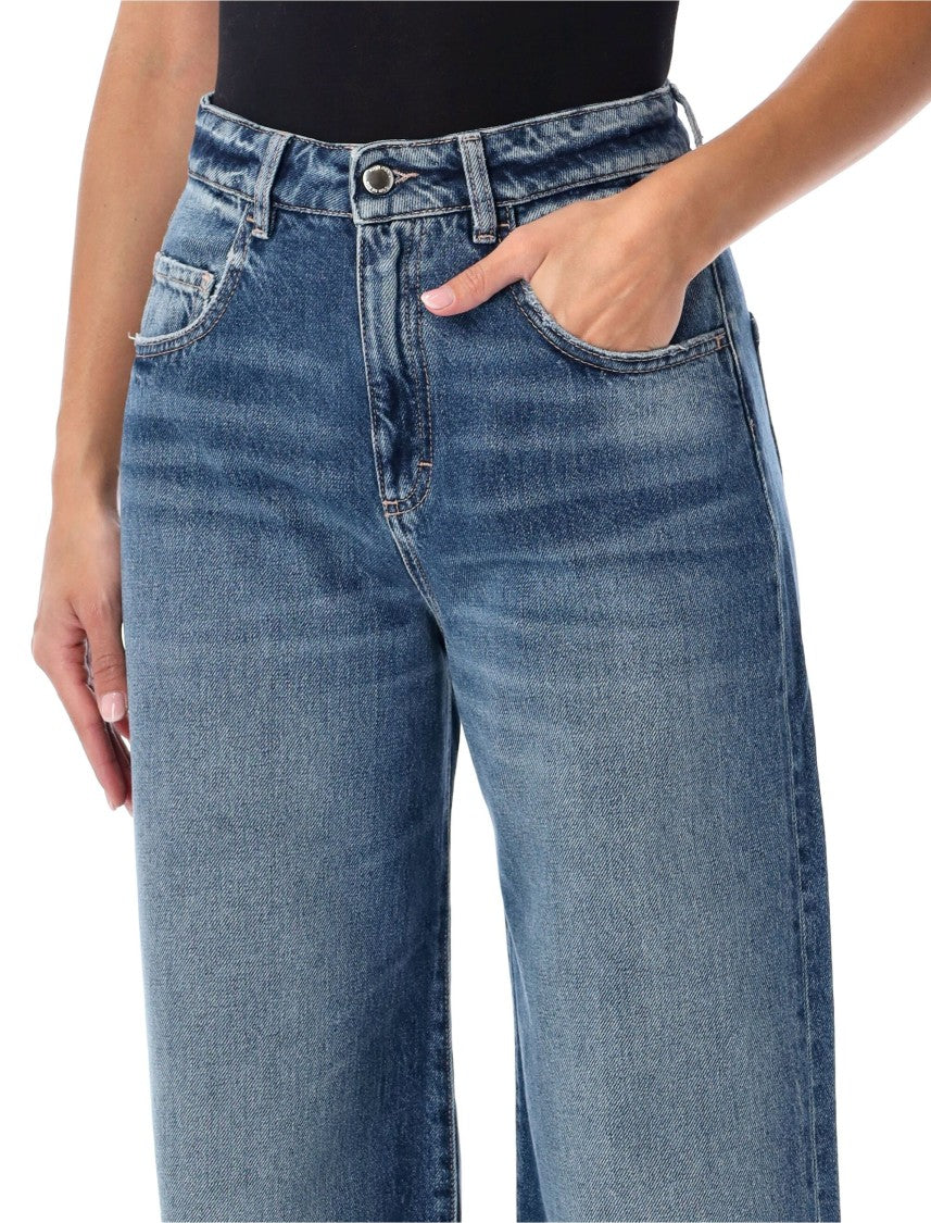 Icon Denim Poppy Eclipse High-Waisted Wide-Leg Jeans