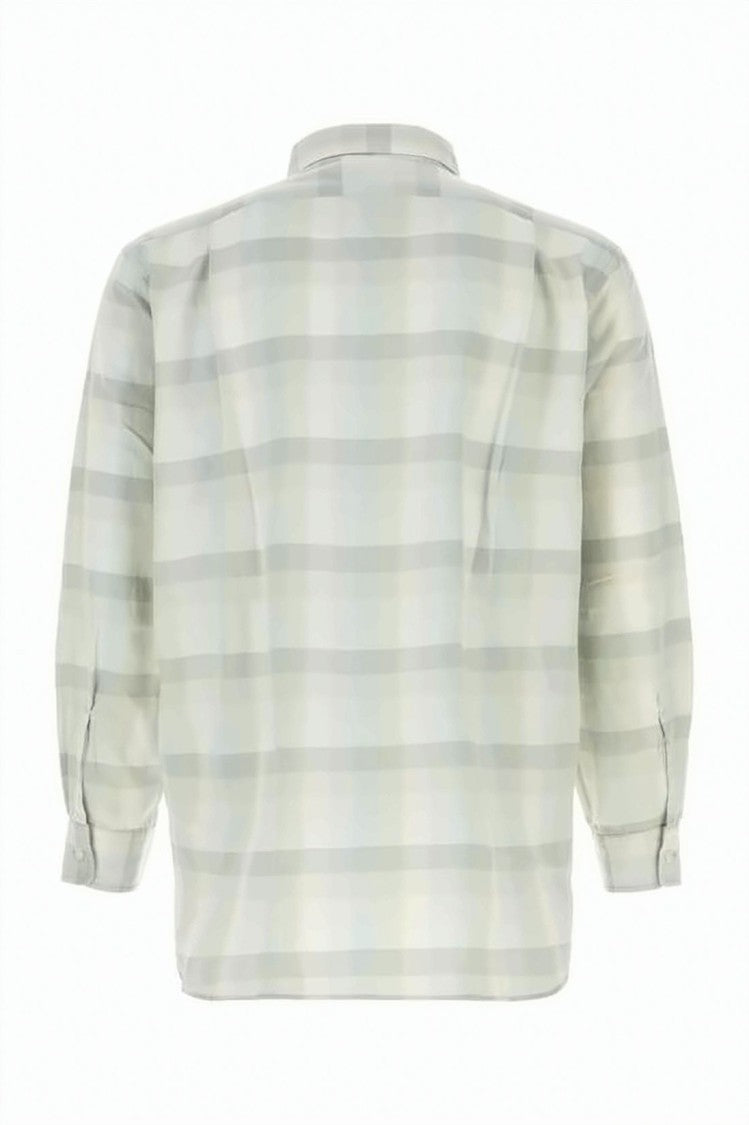 Nanamica Relaxed Fit Long-Sleeve Shirt With Checkered Pattern