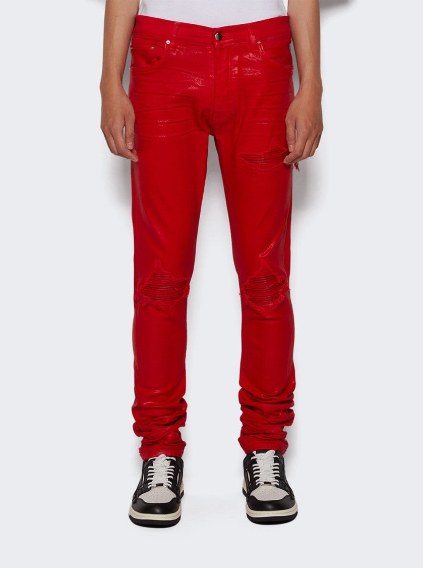 Amiri Wax Mx1 Jean Red