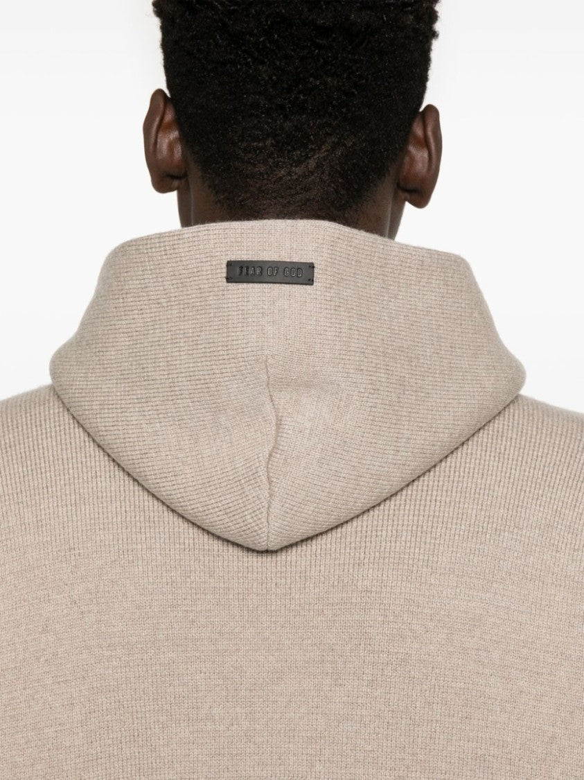Fear Of God Boucle Knit Hoodie