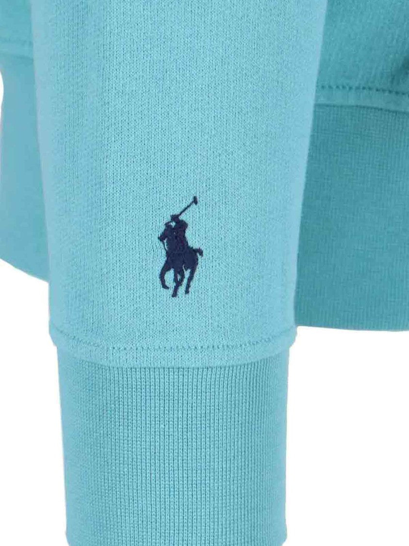 Polo Ralph Lauren Logo Hoodie – Light Blue