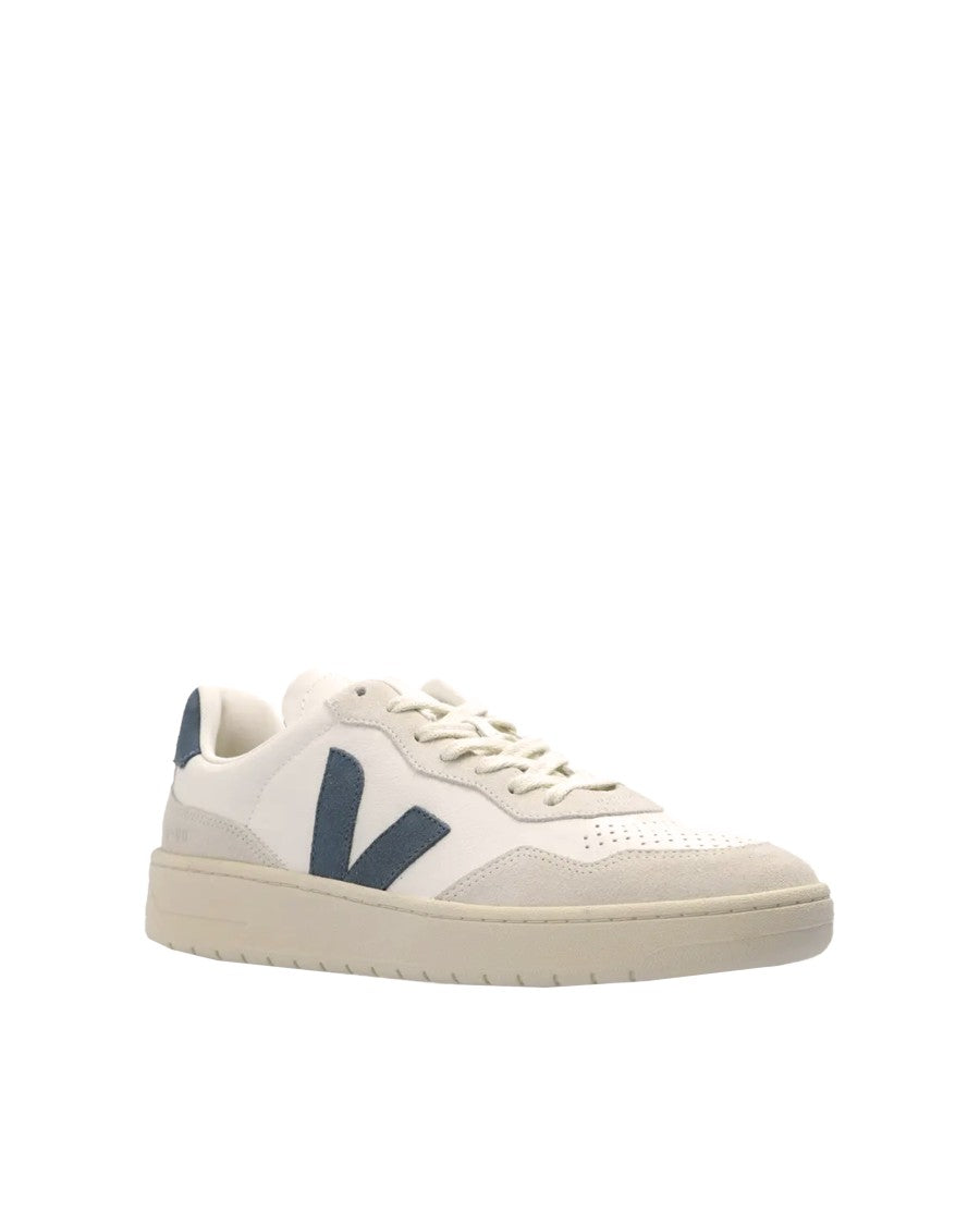 Veja Low-Top Sneakers With Organic Traced Leather And Suede Panels