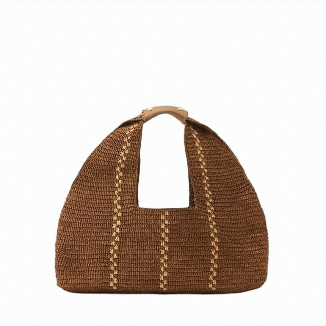 Helen Kaminski Woven Raffia Shoulder Bag