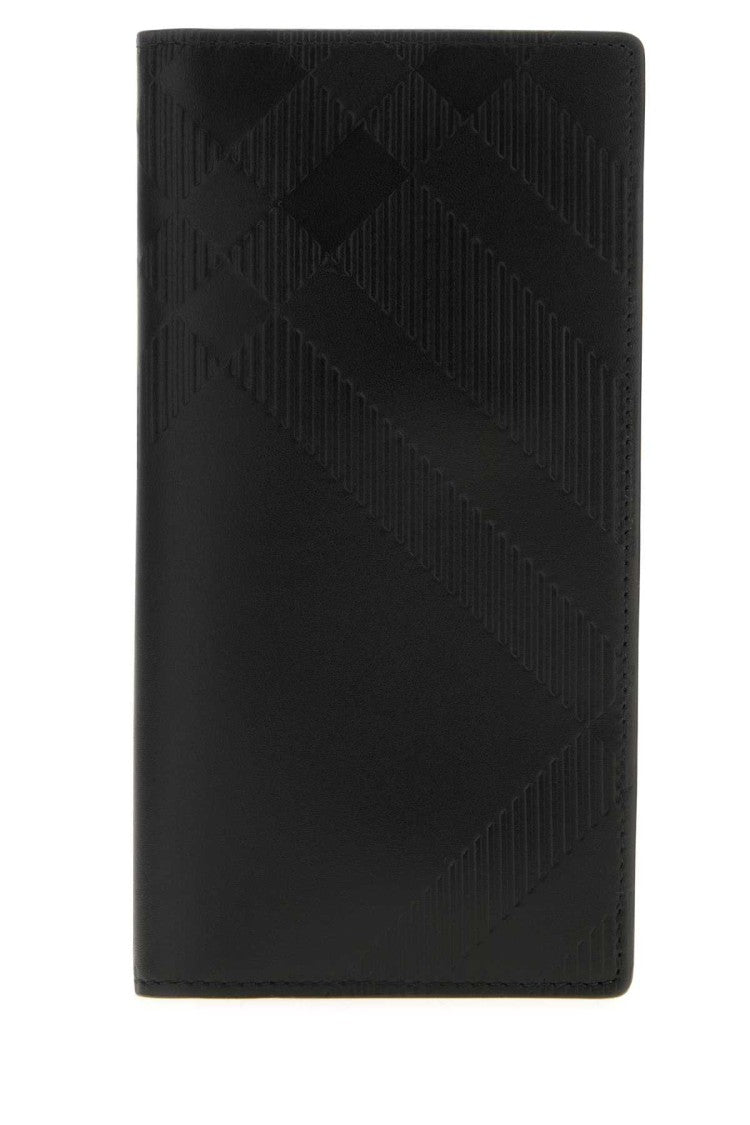 Burberry Black Leather Card Holder