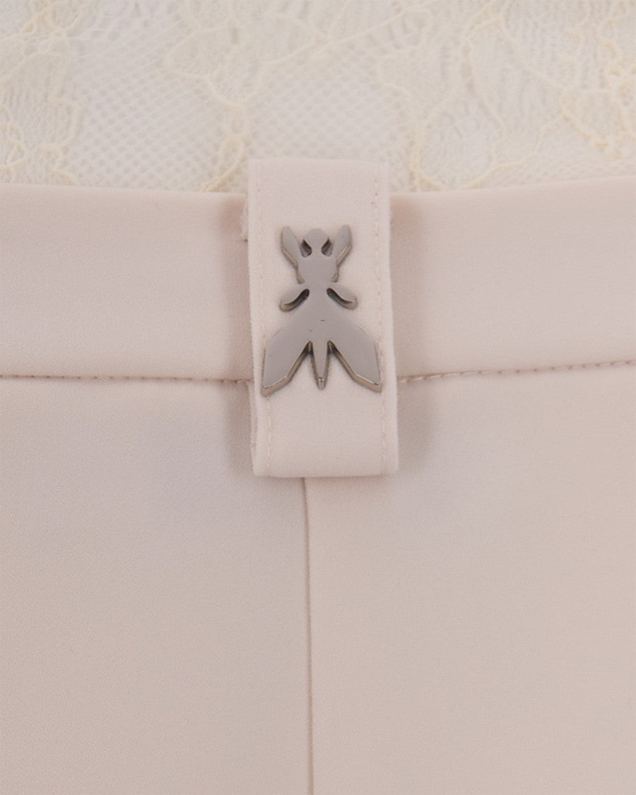 Patrizia Pepe Wide-Leg Trousers With High Waist