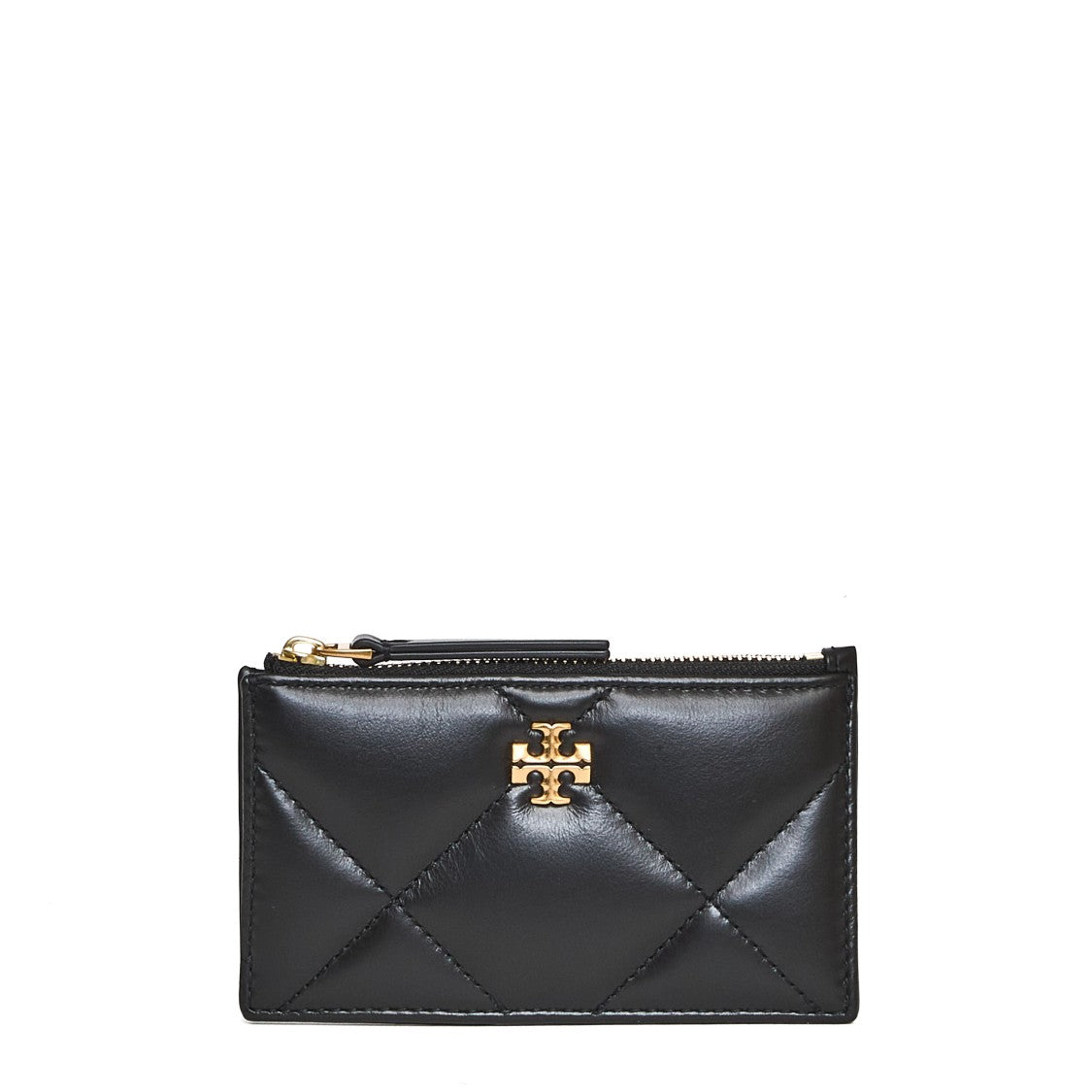 Tory Burch Portacarte Kira Con Trapuntatura A Diamante E Zip