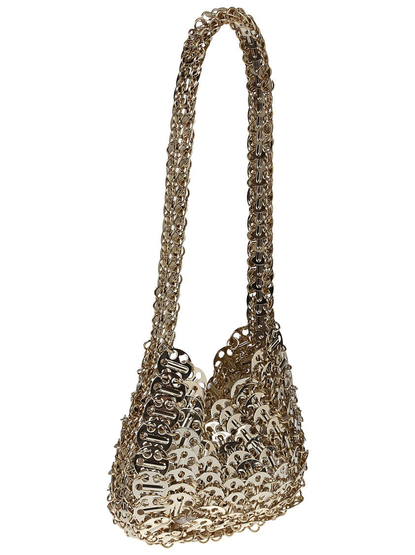 Rabanne 1969 Moon Brass Shoulder Bag