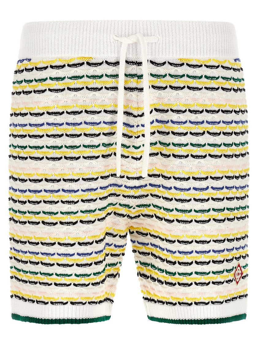Casablanca 'Tuck Stitch' Bermuda Shorts