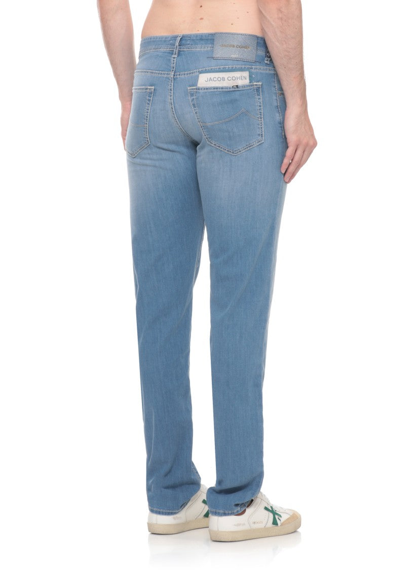 Jacob Cohen Blue Nick Cotton Jeans