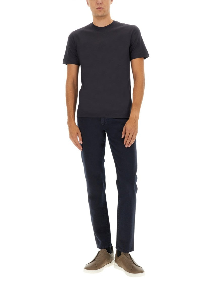 Zegna Short-Sleeved Polo Shirt