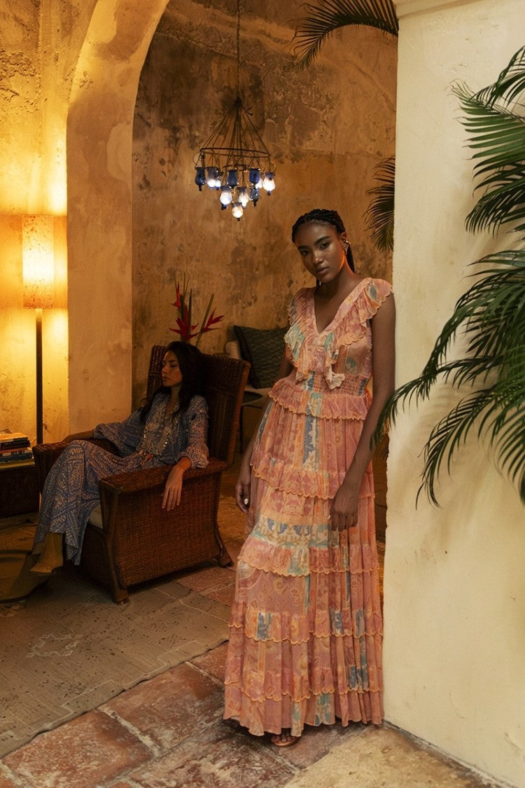 Miss June Estefania Long Dress