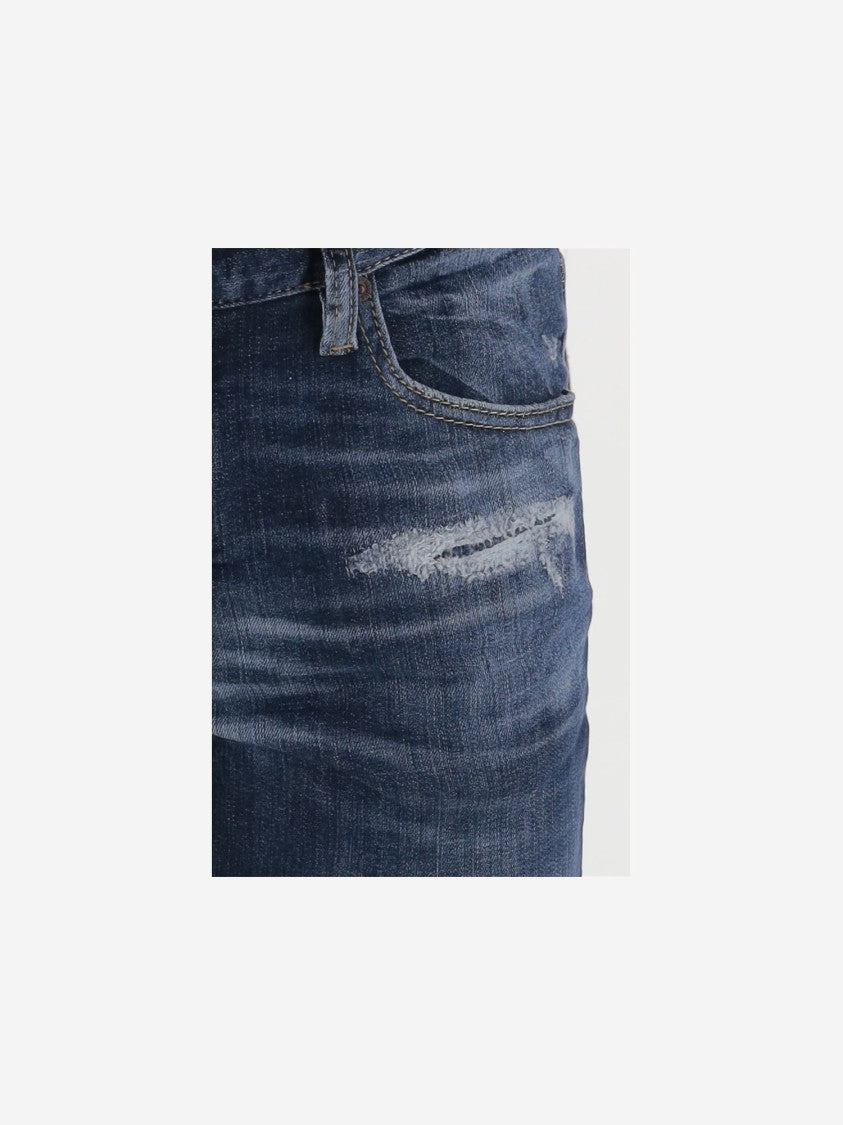 Dsquared2 Stretch Cotton Skater Jeans