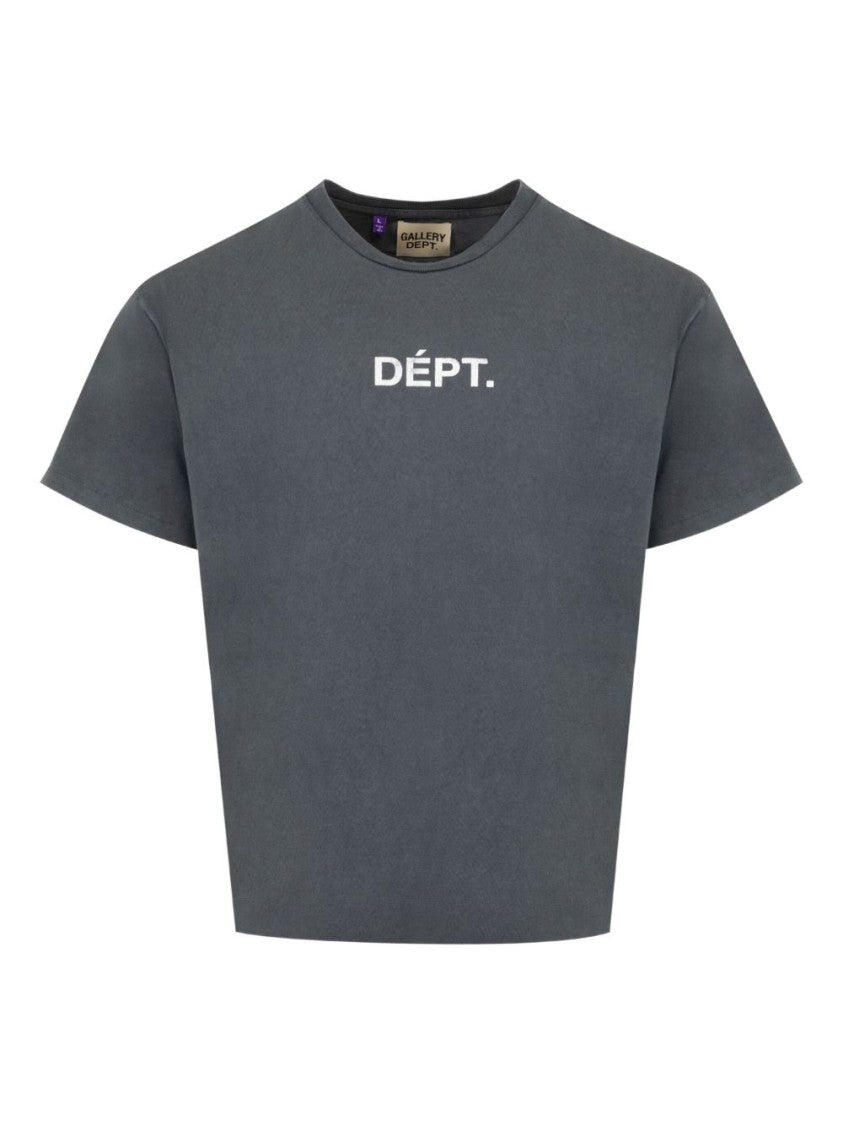 Gallery Dept. Boxy-Fit Vintage Cotton T-Shirt With Distressed Logo