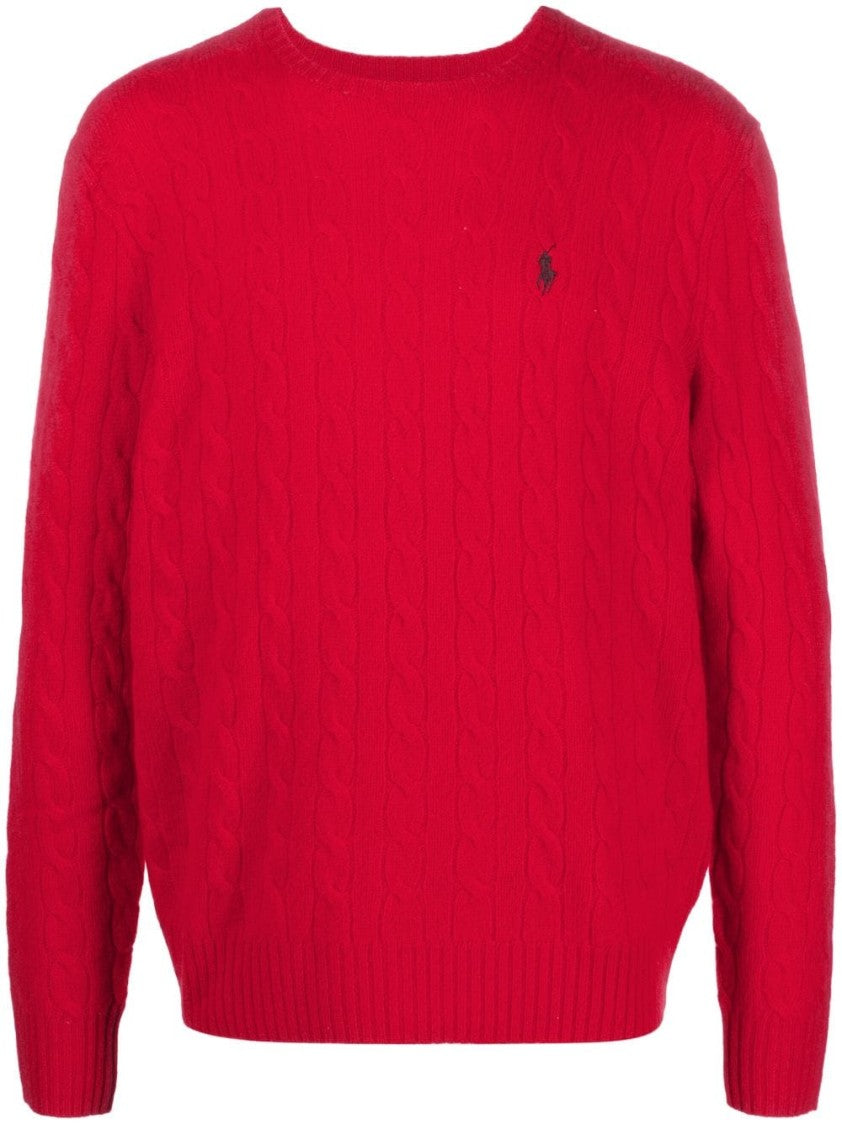Polo Ralph Lauren Cardinal Red Pony Pattern Pullover