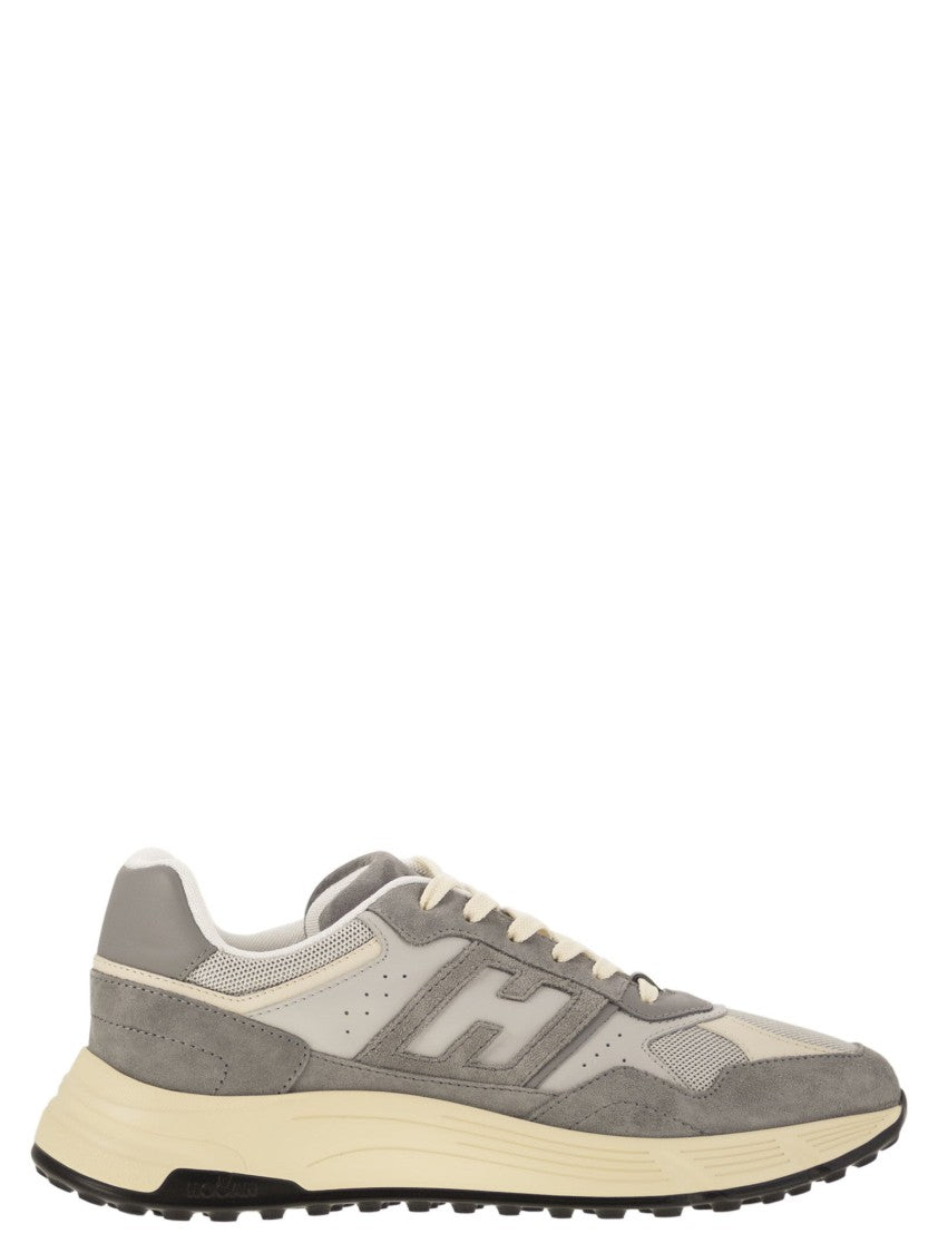 Hogan Hyperlight - Suede And Canvas Sneakers