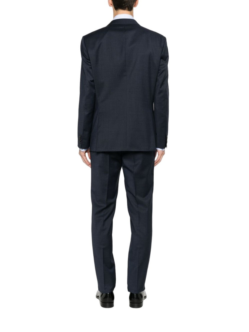 Boss Tailored Blue Blazer And Trousers Set