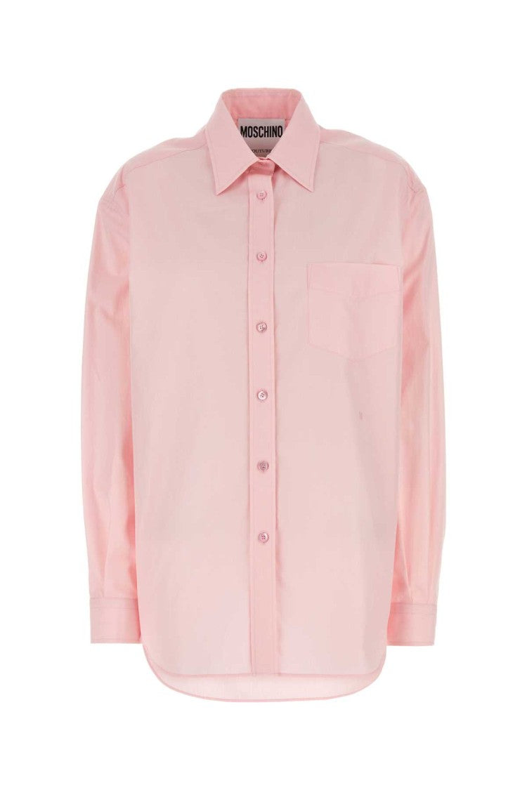 Moschino Pink Poplin Shirt