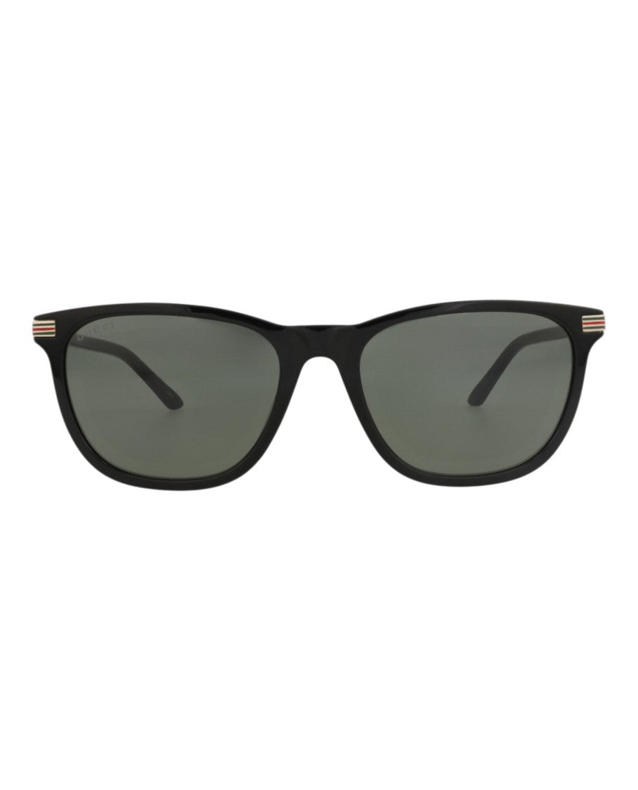 Gucci Square-Frame Recycled Acetate Sunglasses