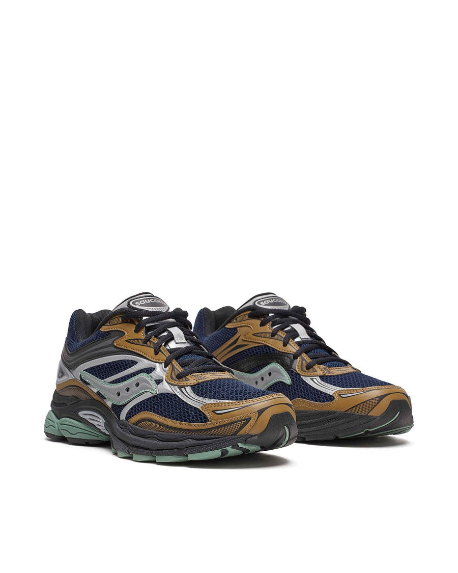 Saucony Progrid Omni 9 Brown/Navy Sneakers