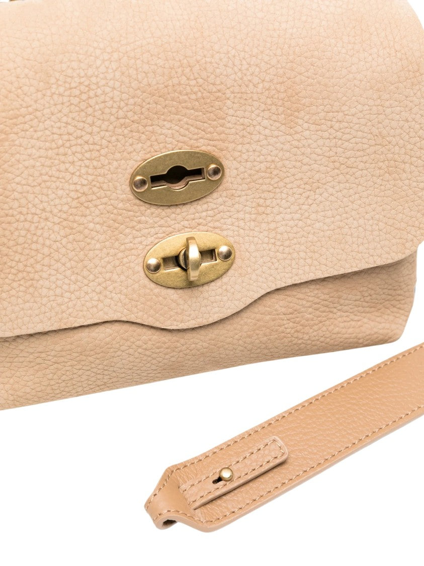 Zanellato Postina Jones Structured Nubuck Leather Handbag