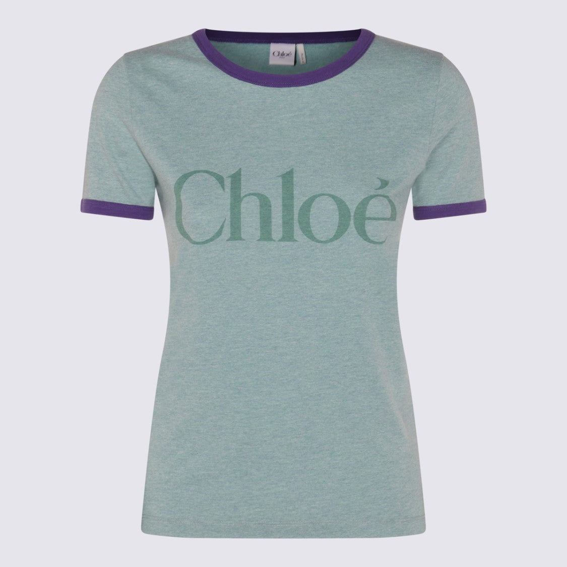 Chloé Heathered Cotton T-Shirt
