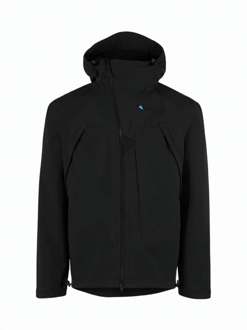Klattermusen Fitted Minimalist Jacket With Zipper Closure And Hood