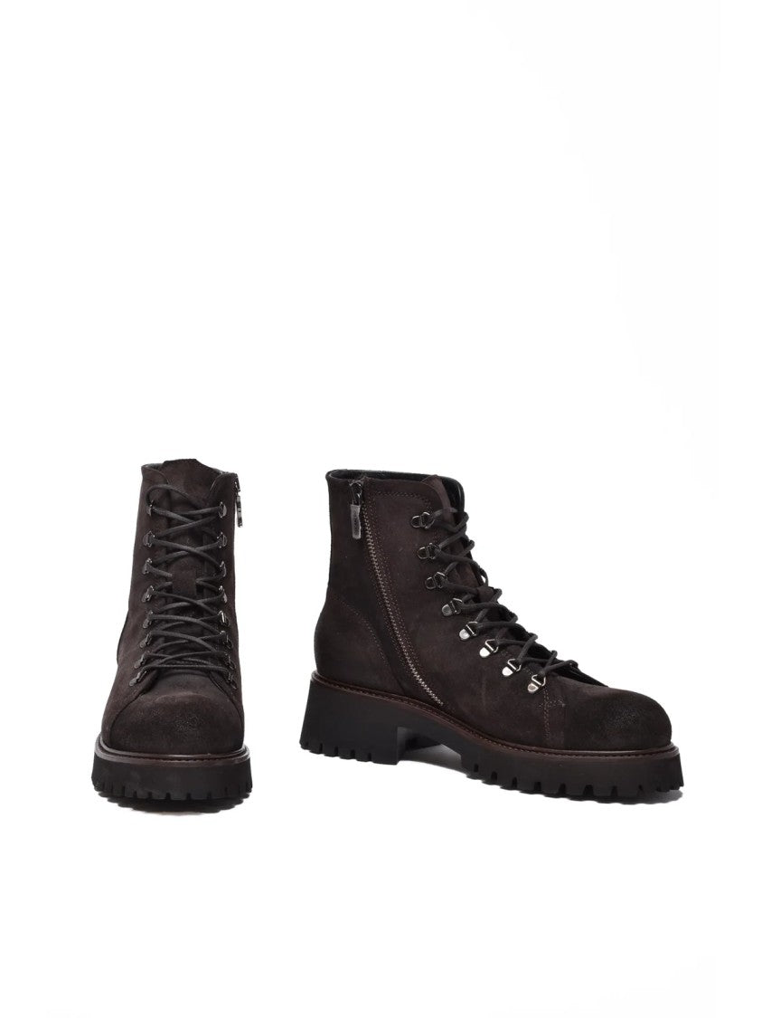 Ducanero Brown Leather Jefferson Boots
