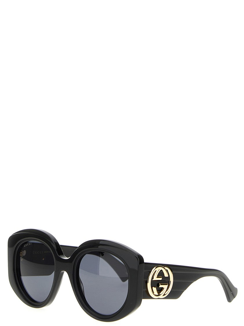 Gucci Round Sunglasses With Acetate Frame