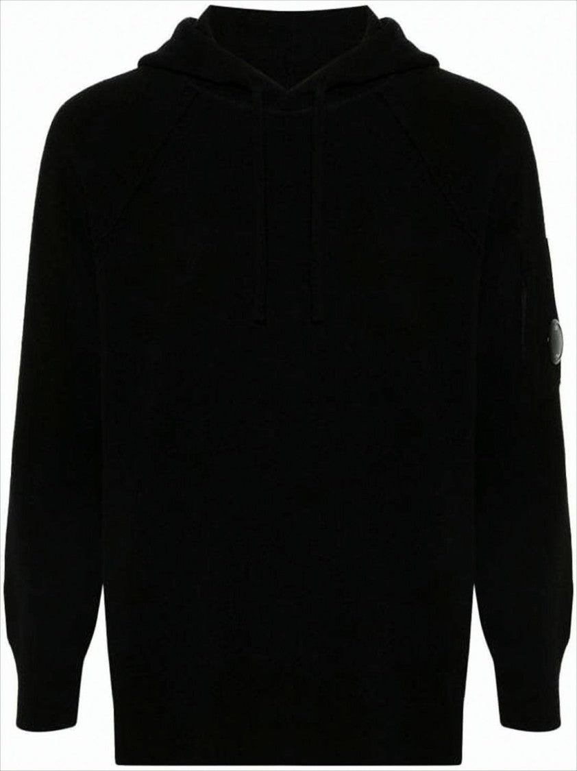 C.P. Company Relaxed-Fit Hooded Sweatshirt In Soft Wool Blend