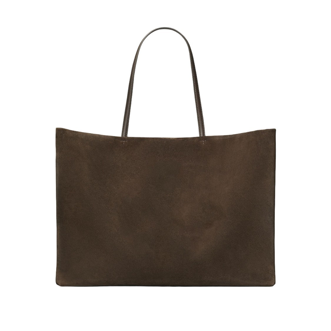 Tory Burch Suede Tote Bag With Leather Trim