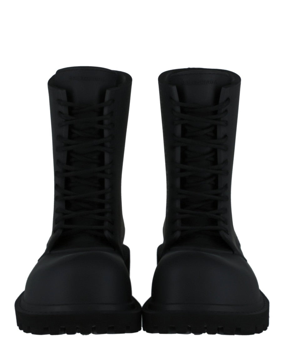 Balenciaga Steriod Eva Lace-Up Boots