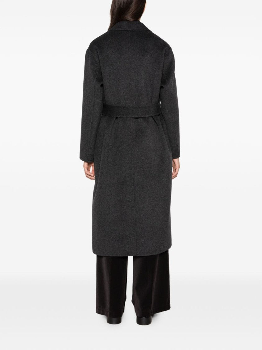 Aspesi Belted Notch-Lapel Flap-Pocket Trench Coat