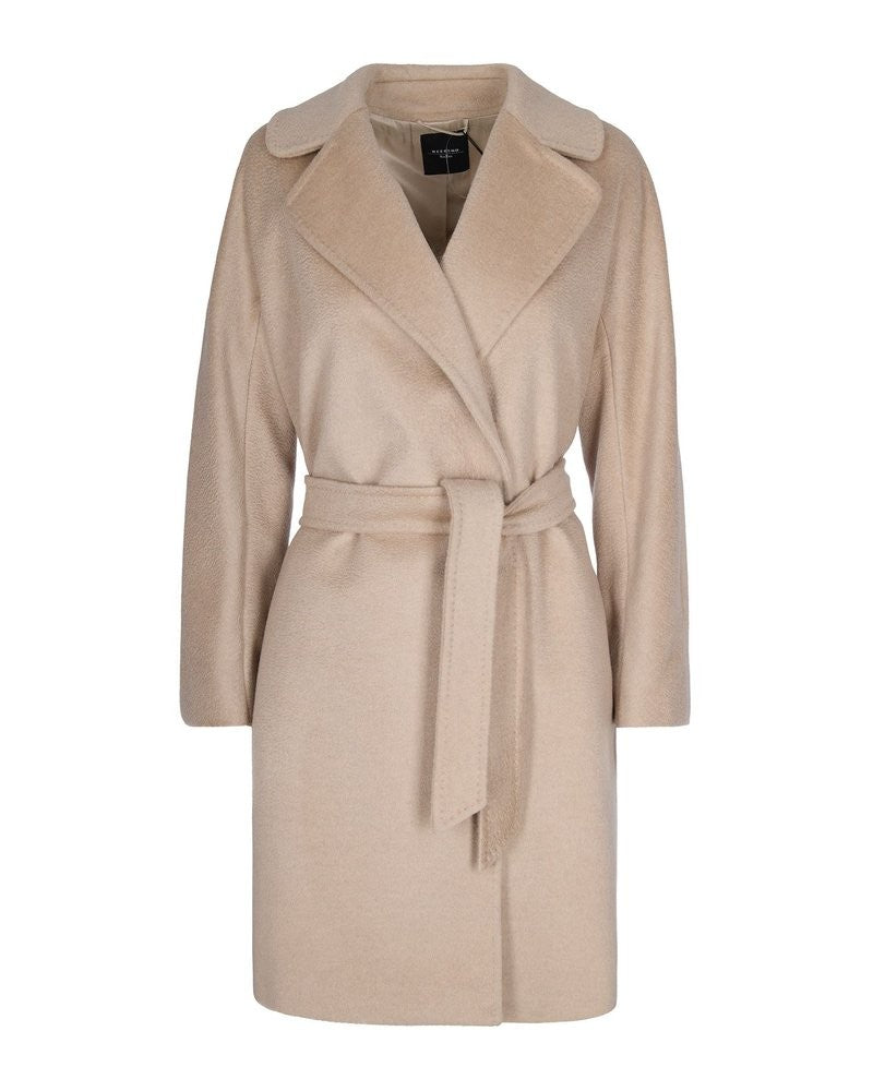 Weekend Tailored Corte Wool Coat With Raglan Sleeves